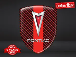 Pontiac Banners Parabrisas Máximo Estilo Moderno Pro Resistente
